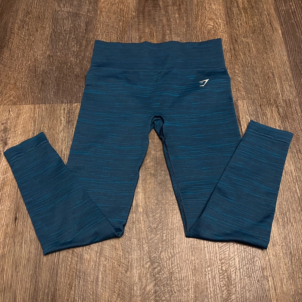 Teal High-Waisted Leggings